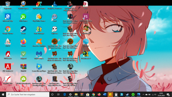 Neues Hintergrundbild Deckt Nicht Den Ganzen Bildschirm Computer