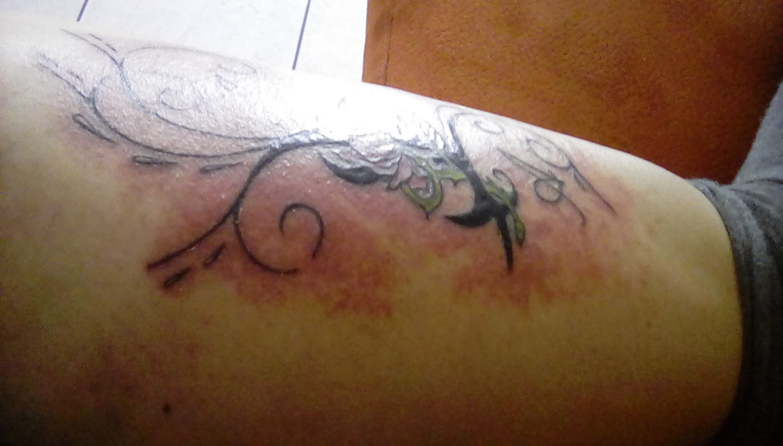 Neues Tattoo mit Silberwasser behandeln? (Gesundheit, Beauty, Hautpflege)