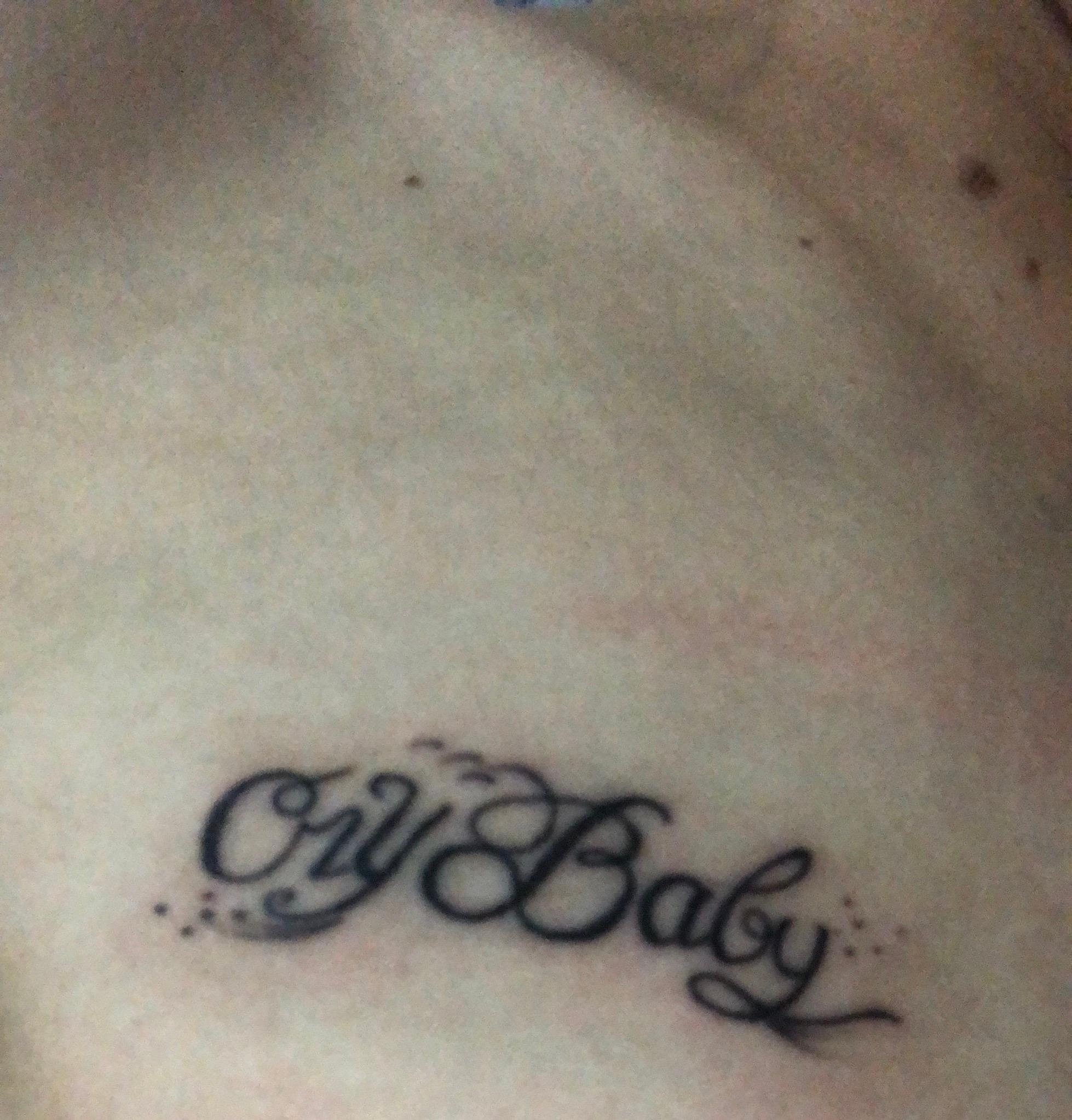 Neues tattoo stechen gelassen , Meinung? (Lil Peep)