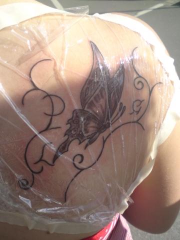 Mein Tattoo :) - (Tattoo, Heilung, Schulter)