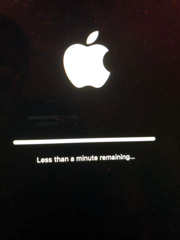 Neuestes Mac-Update (macOS Big Sur 11.2.2) installiert nicht fertig?