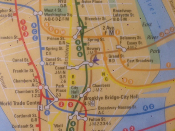Subway plan 2 - (New York)