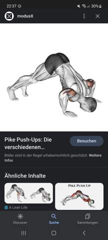 Nicht beweglich genug für Übungen?