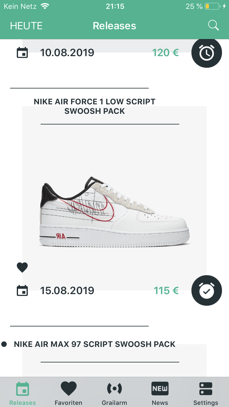 script swoosh af1
