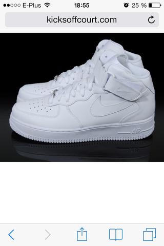 Nike AirForce 1 Mid - (Sport, Mode, Schuhe)
