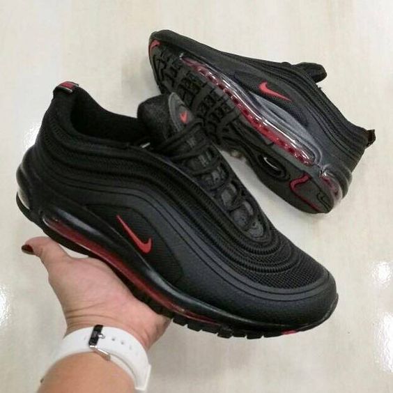 Nike air 97 schwarz rot Clearance