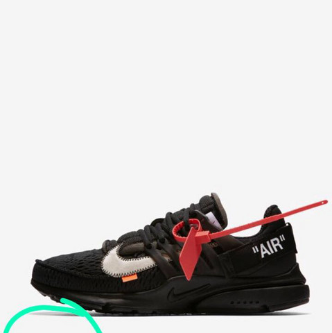Nike Air Presto X Off White Verkaufen Mode Schwarz Off White