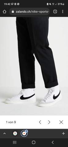 Nike Blazers zu Anzug?