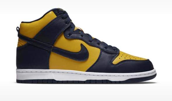 Nike Dunk High SP Michigan resell?