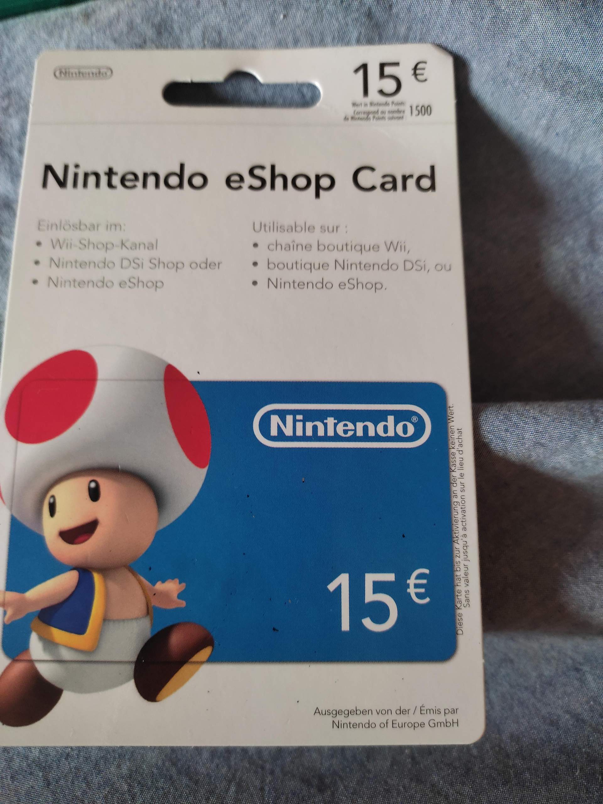 Nintendo EShop Karte funktioniert nicht? (Technik, Spiele) Nintendo EShop Karte funktioniert nicht? (Technik, Spiele)