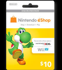 Nintendo Eshop Card