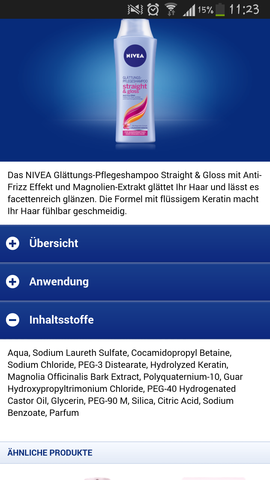 Inhaltsstoffe - (Haare, Shampoo, Silikon)