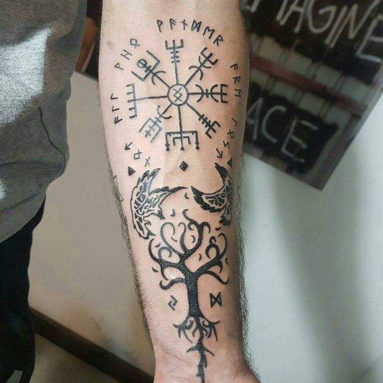 Nordische mythologie tattoo