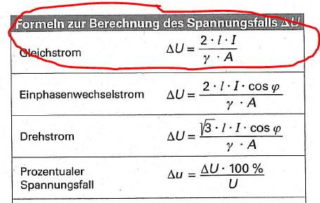 Normquerschnitt Der Zuleitung Zwischen Sekundarseite Des Transformators Und Leuchtmittel Elektronik Strom Elektrotechnik