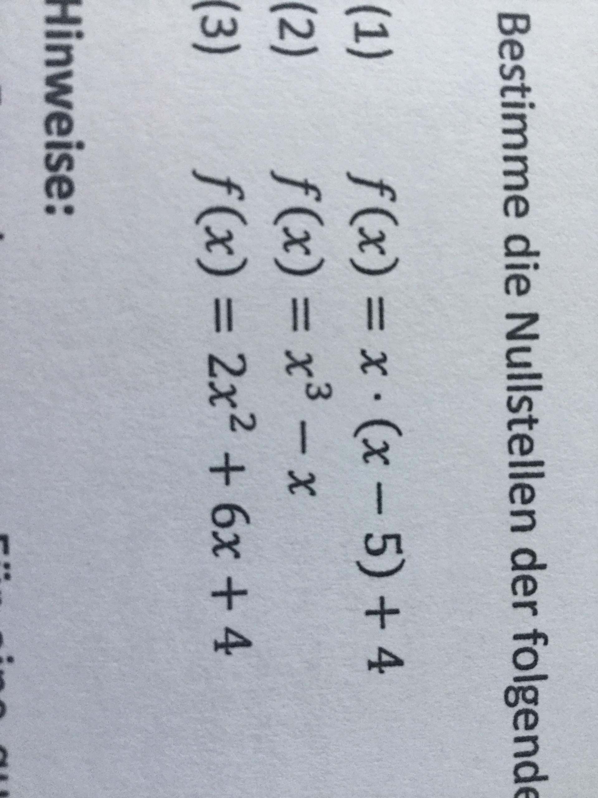 Nullstellen berechnen mit pq- Formel HILFEE? (Schule, Mathematik, pq
