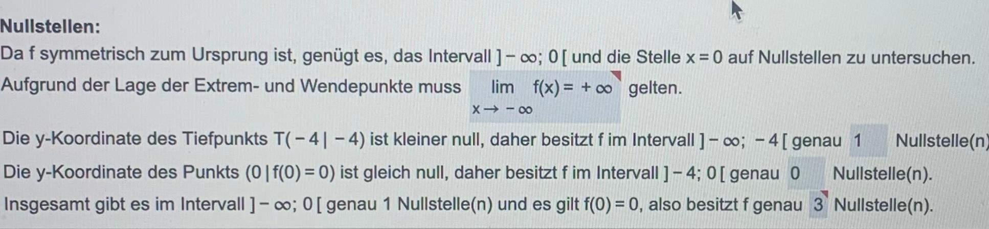 Nullstellen Einer Funktion 3 Grades Berechnen