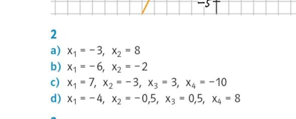 Nullstellen einer ganzrationalen Funktion 4. Grades berechnen? (rechnen