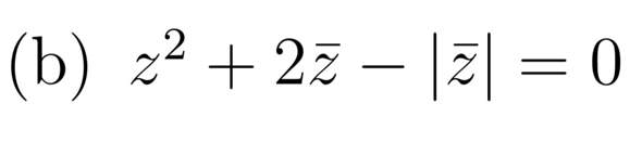 Nullstellen einer Gleichung mit komplexen und konjugiert komplexen Zahlen? (Schule, Mathematik ...