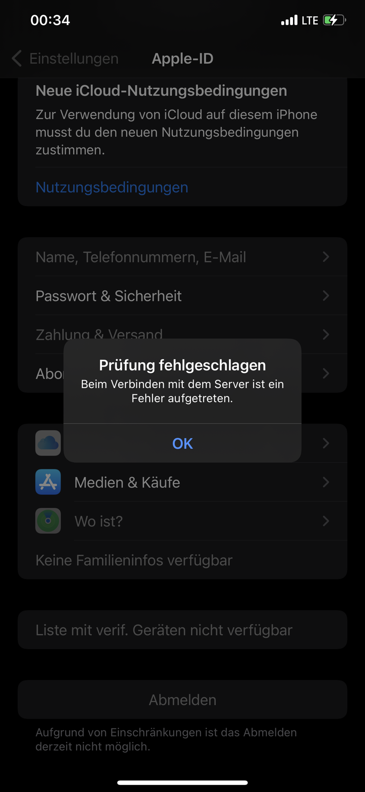 Apple Nutzungsbedingungen Können Nicht Akzeptiert Werden Nutzungsbedingungen iCloud annehmen unmöglich? (Handy, Apple, iPhone)