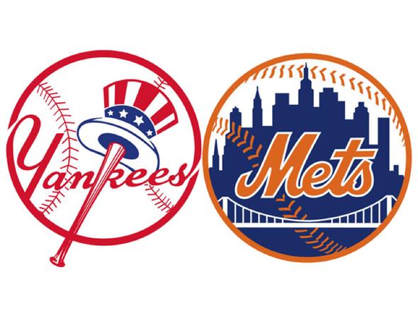 Logo der Yankees bzw. der Mets - (New York, Baseball, Yankees)