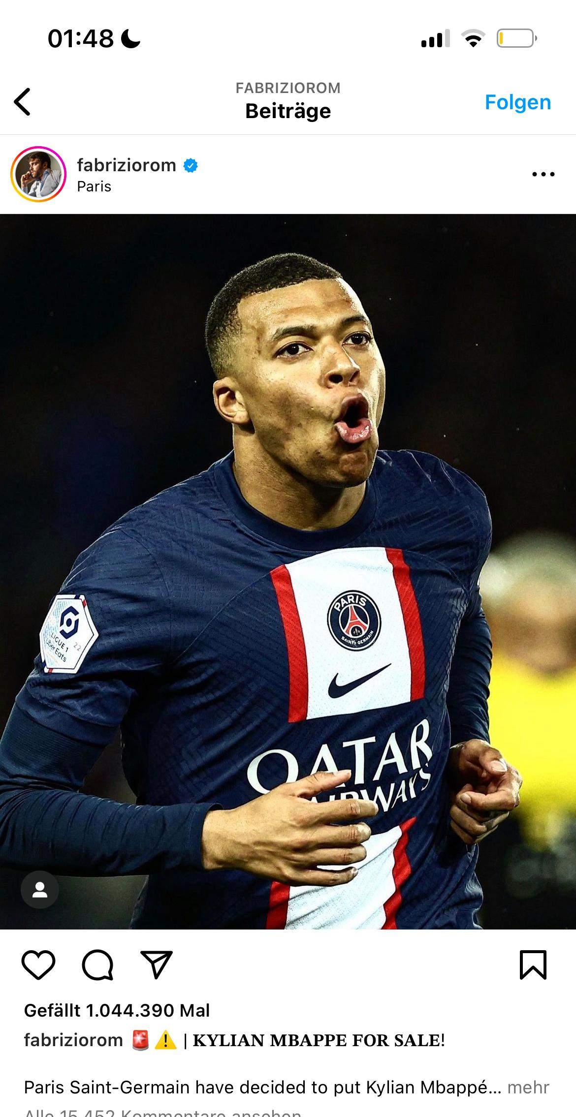 Kylian mbappe ist sale und frei er wird PSG verlassen wohin wechselt er