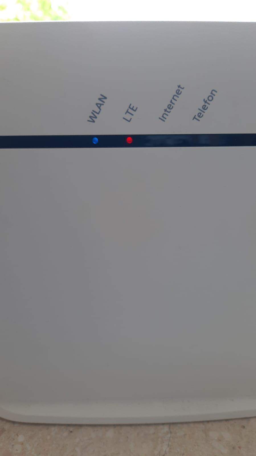 O2 Router blinkt rot (LTE)? (Internet, Telefon, LTE Router)