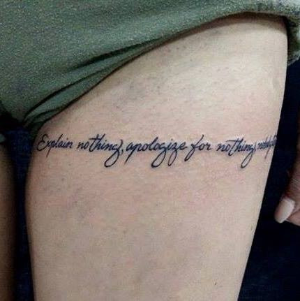 Spruche Spruche Tattoo