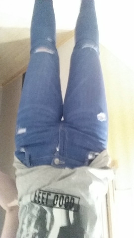 Oberschenkel Wirklich Sooo Dick Wahrnehmung