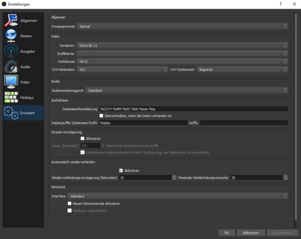Obs Studio Twitch Stream Verpixelt