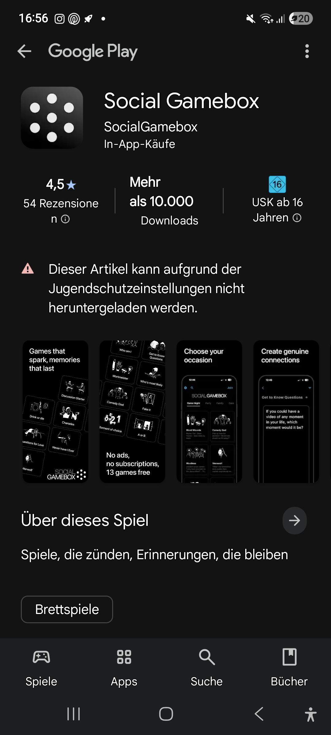 Obwohl ich 16 bin kann ich keine app ab 16 runterladen? (Samsung ...