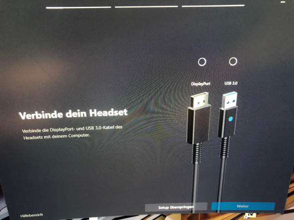 Oculus Rift S Headset verbindet sich nicht?