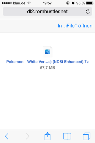 Da! - (iPhone, iOS 8, iFile)