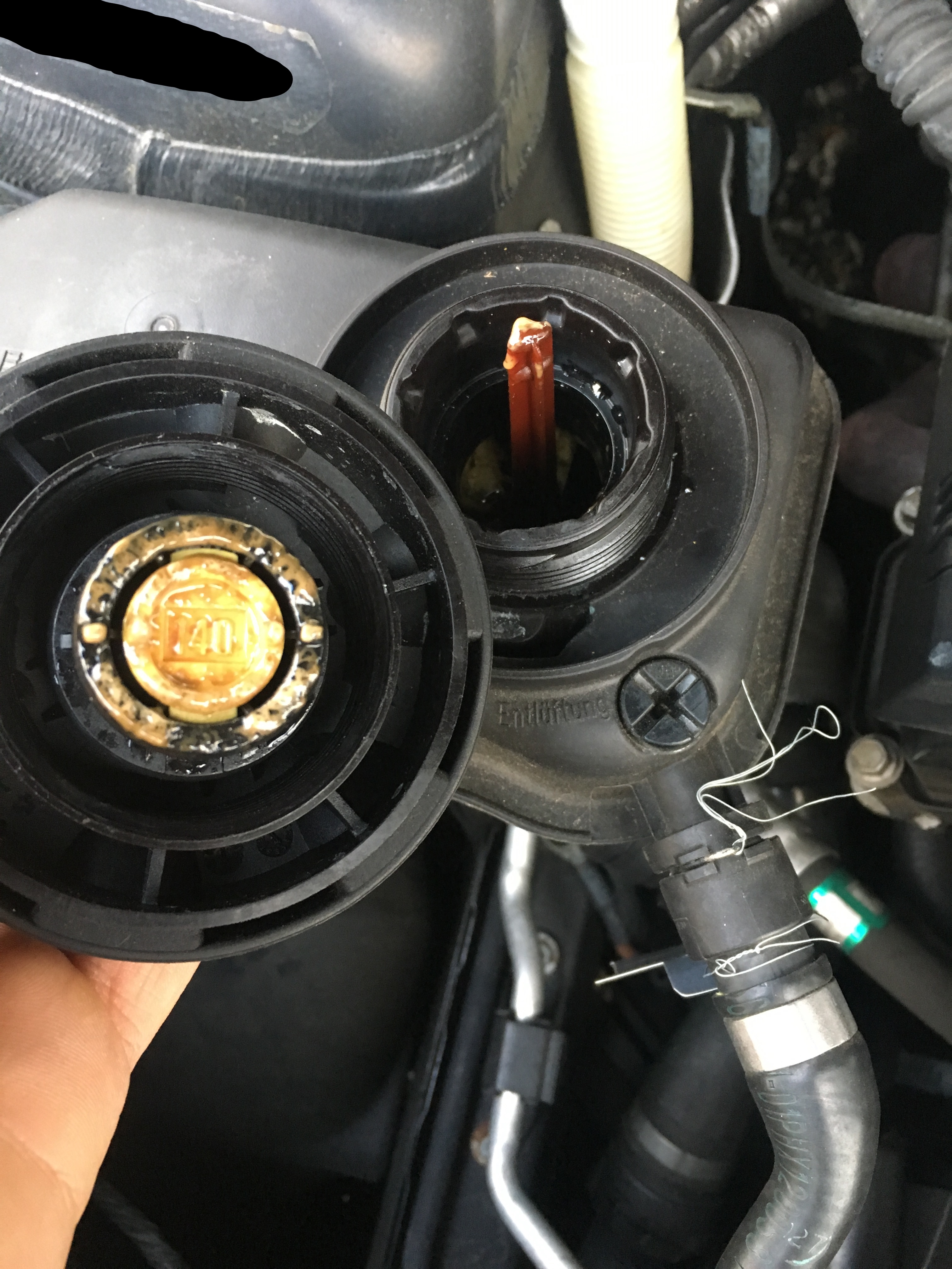 Ol In Der Kuhlflussigkeit Auto Auto Und Motorrad Bmw 1er