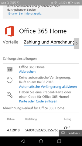 Office 365 Home Abo Kundigen Computer Internet Microsoft