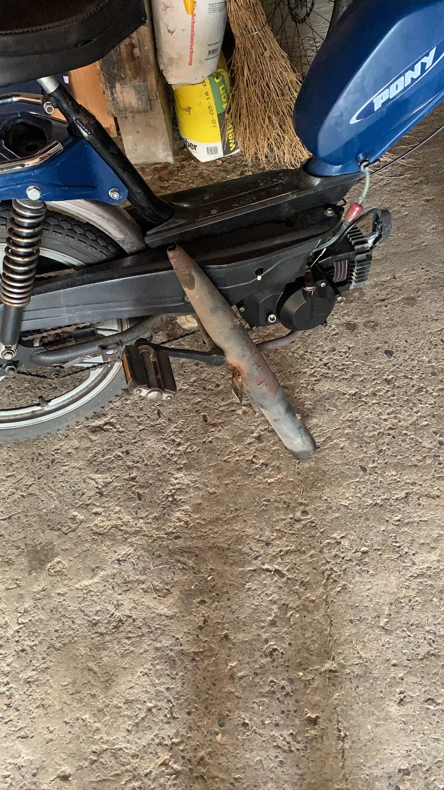 Ohne Auspuff Mofa fahren? (Auto und Motorrad, Polizei, Rechte)