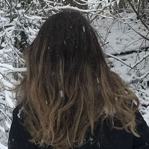 Ombre Haare Wieder Dunkel Braun Farben Ohne Frisor Beauty