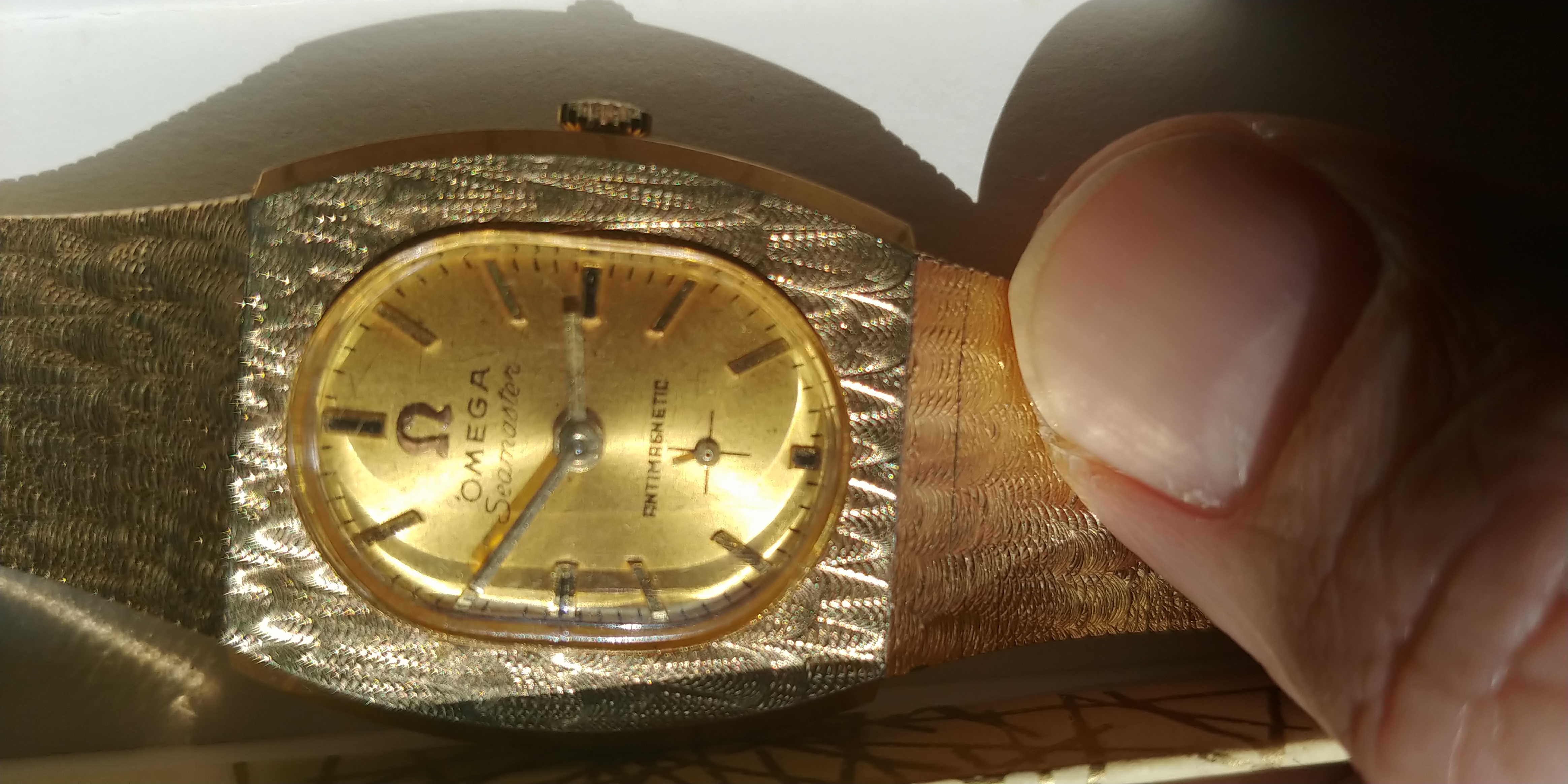 Omega Watch 18k 0.750 Swiss Made Antimagnetic