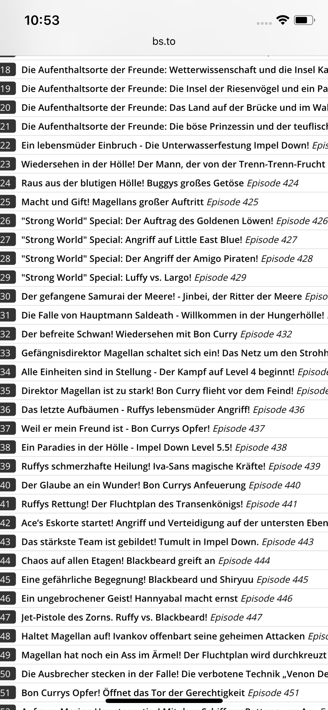 One Piece Wie Viele Folgen