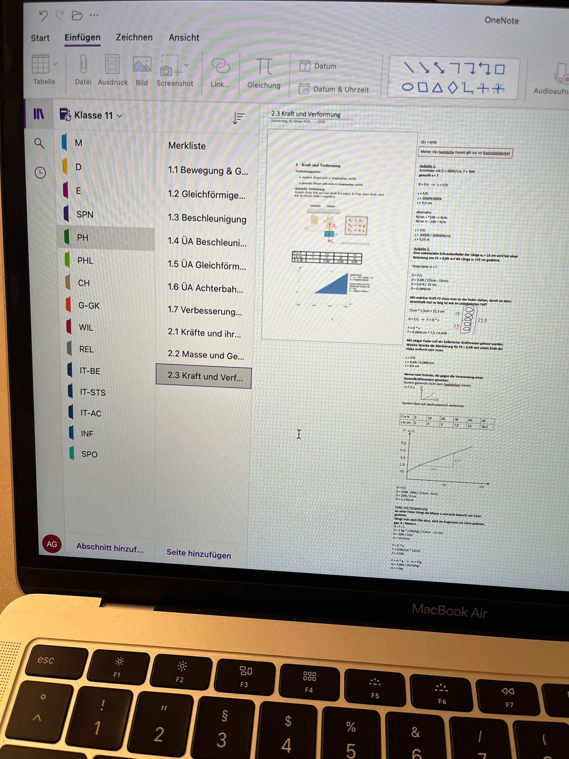 Bilder Onenote OneNote Ansicht passend an PDF einstellen?