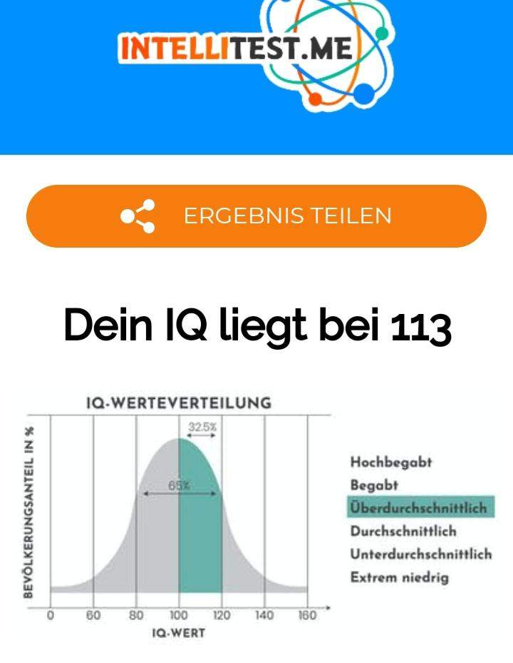Online Intelligenztest Aussagekraft? (Psychologie, Intelligenz, IQ-Test)