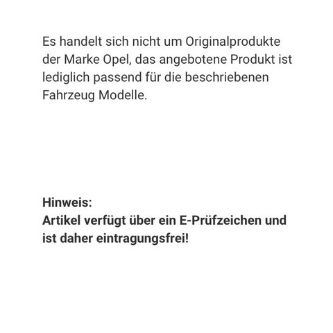 Opel Corsa Kennzeichenbeleuchtung Legal Auto Auto Und Motorrad Led