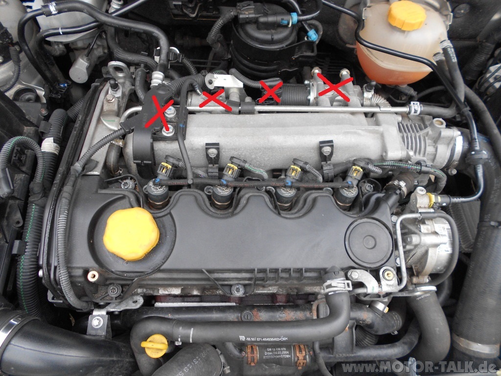 Opel Vectra 1 9 Cdti Wo Sind Die Gluhkerzen Auto
