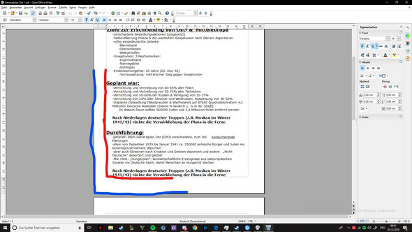 - (Computer, Word, OpenOffice)