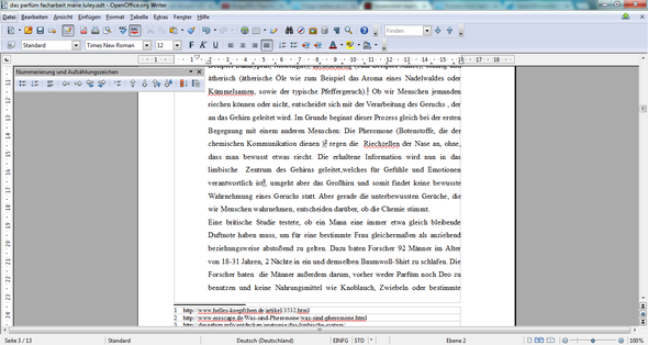 Screenshot von meinem Text , Facharbeit  - (Schule, Schreiben, Facharbeit)