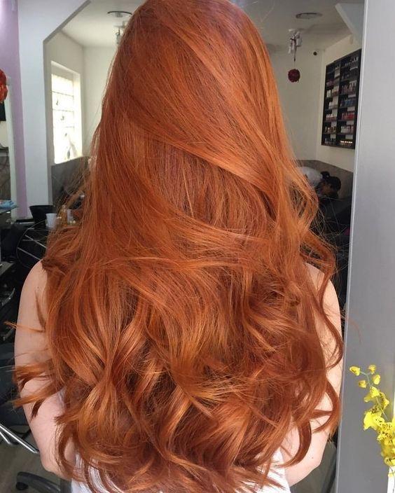 Orange Haare Zu Lavendel Mode Klamotten Fashion