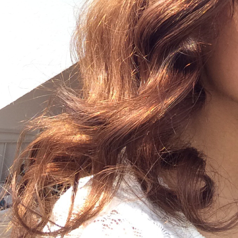 orangene haare beim friseur orange