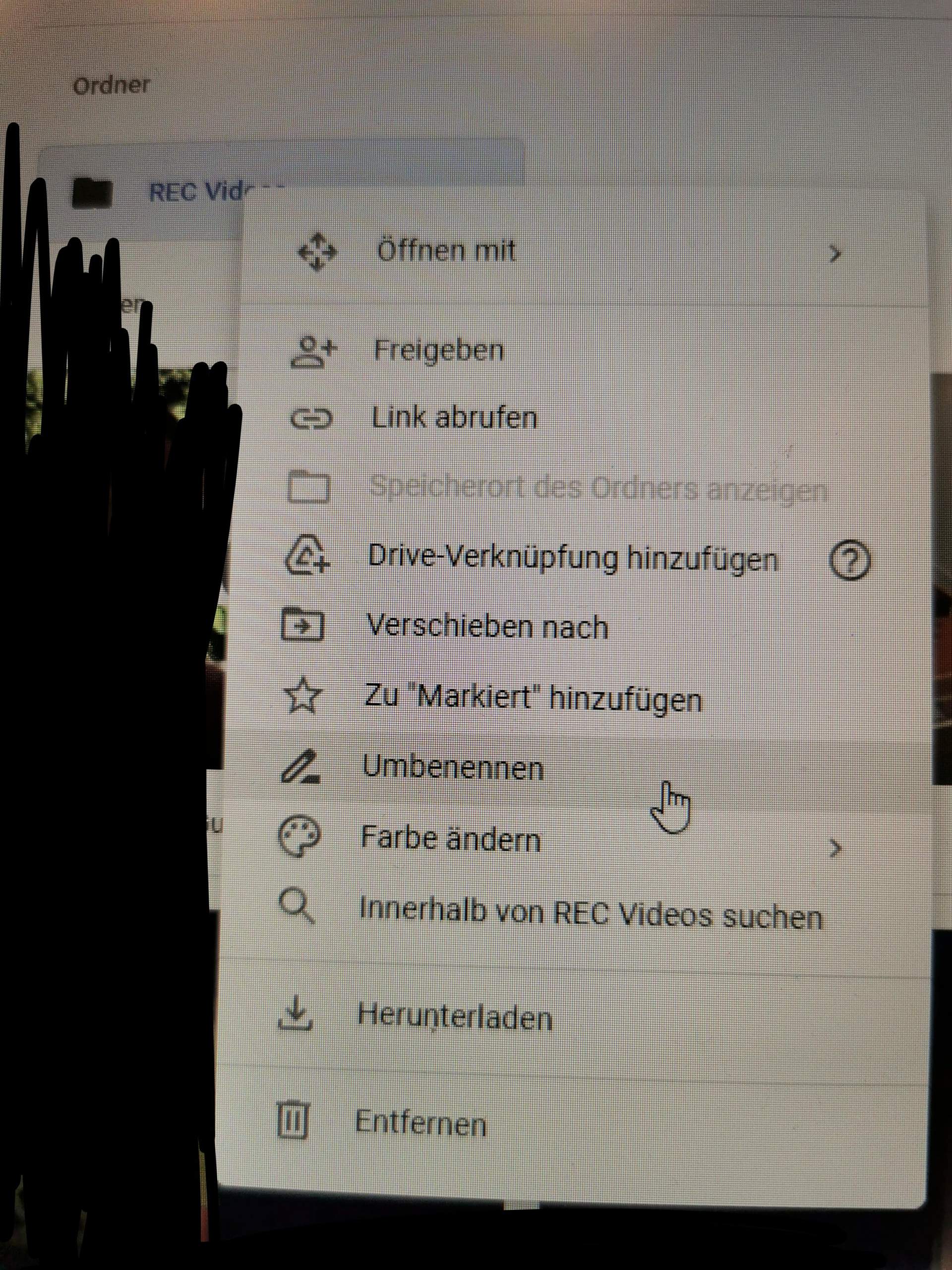 Ordner In Google Drive Umbenennen Verschieben Nicht M glich W11 Computer Technik PC 