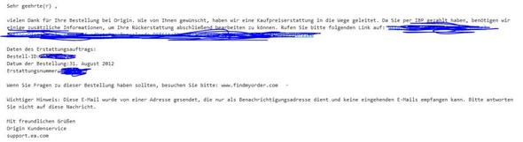 - (Bestellung, Battlefield 3, Origin)