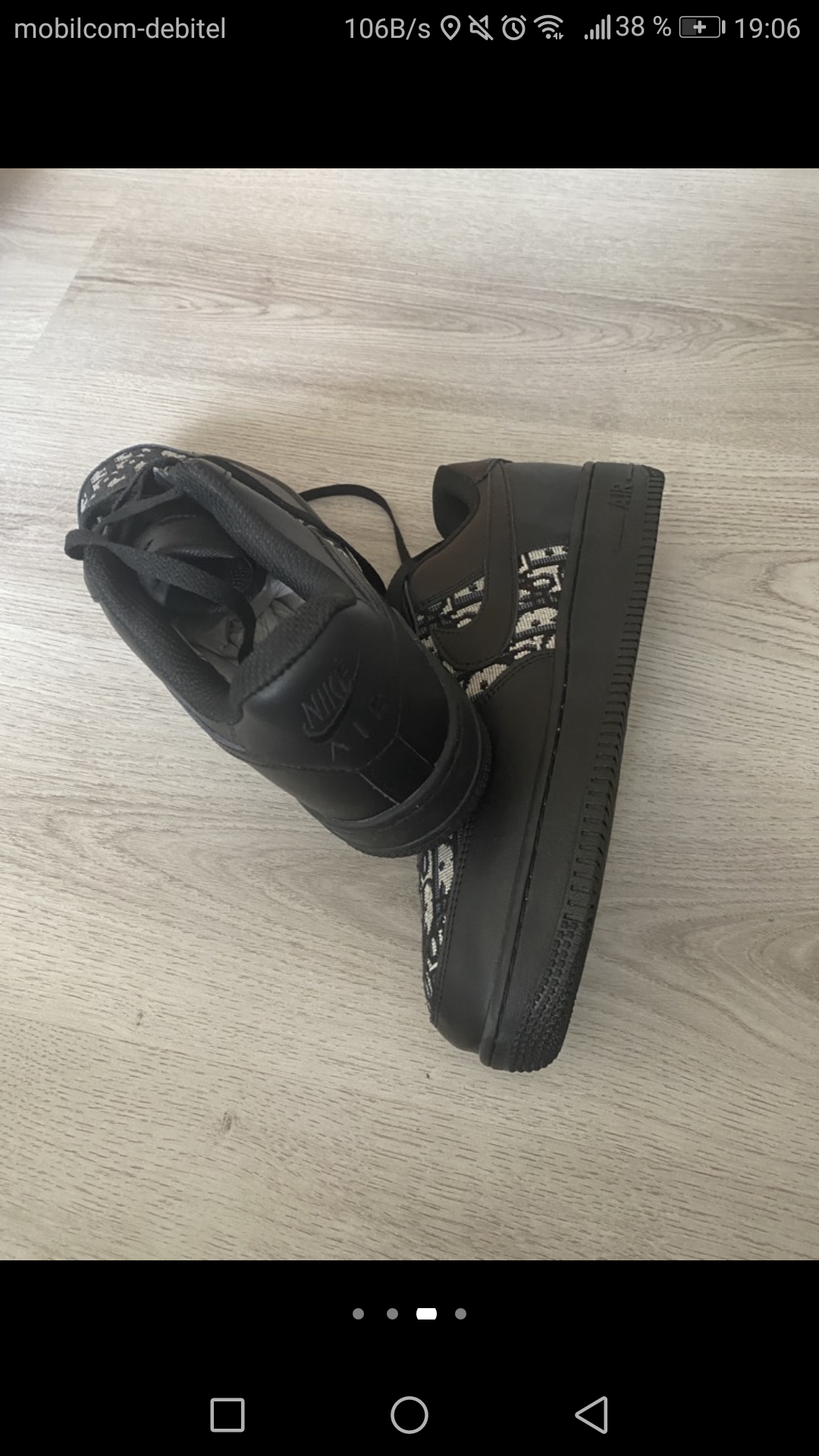 air force fake and original