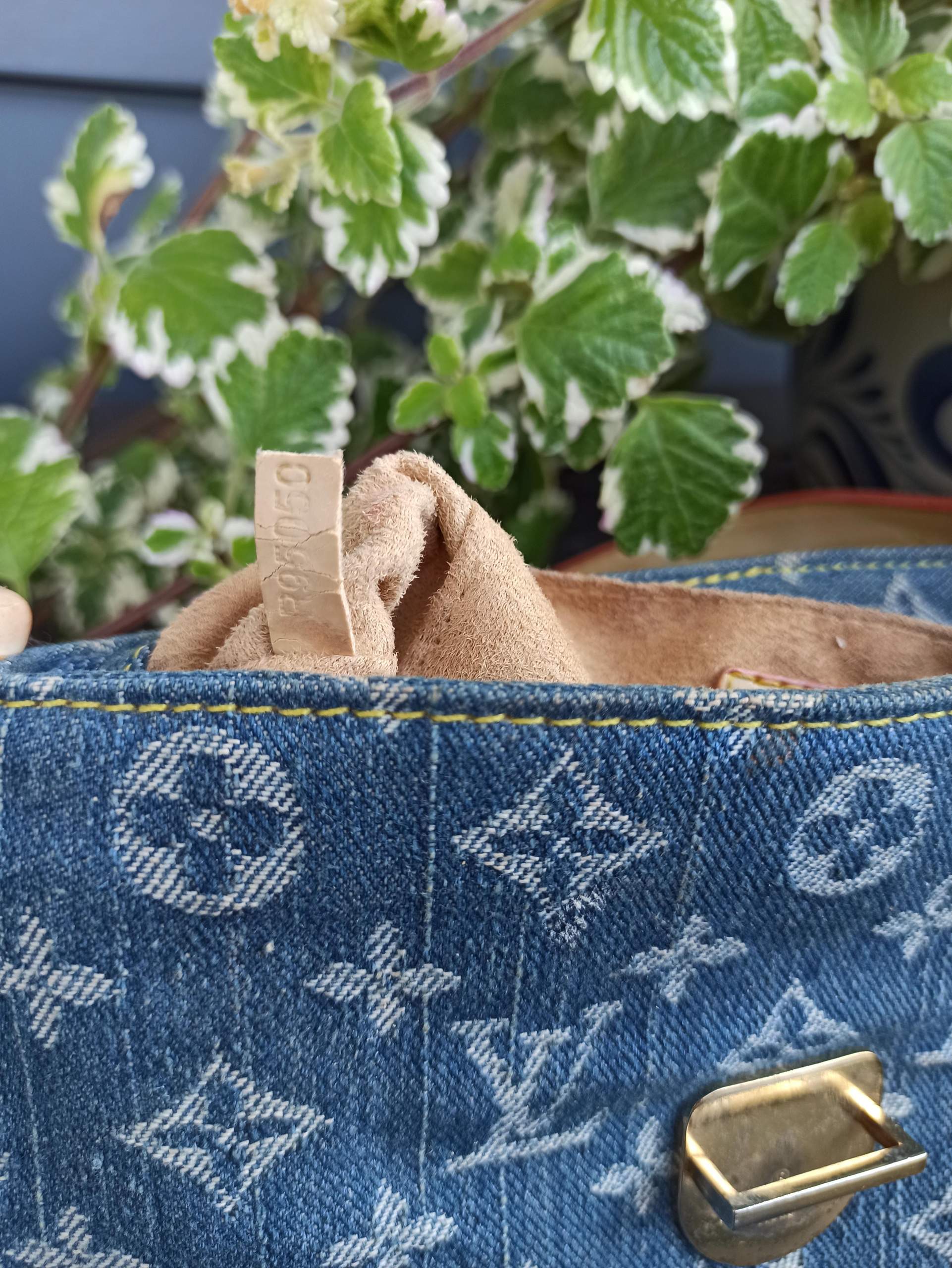 Originale Vintage Louis Vuitton Denim Tasche?